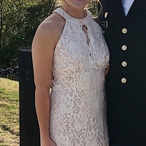 Cream Formal Dress